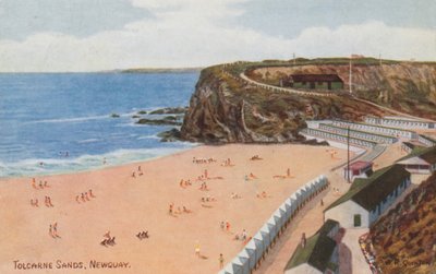 Tolcarne Sands, Newquay by Alfred Robert Quinton